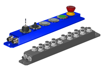 Smartline Individual anodised aluminium housing